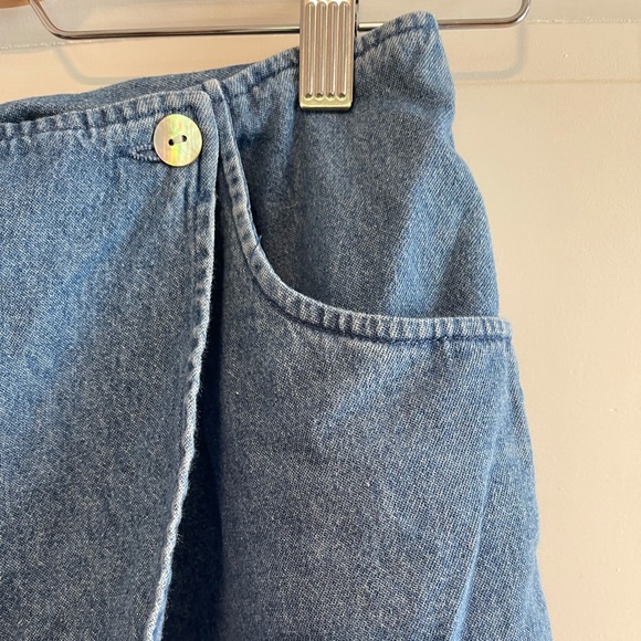 Soft Chambray Skort - Picture 5 of 5